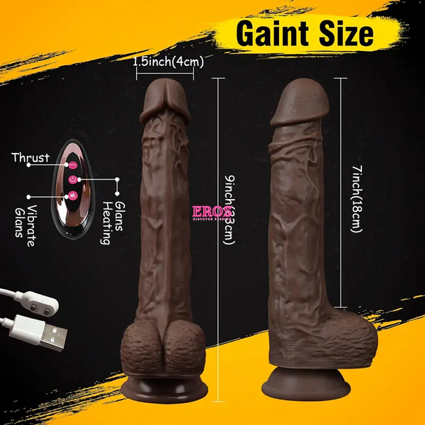 Realistic Faloimitator Black toy-002 foto